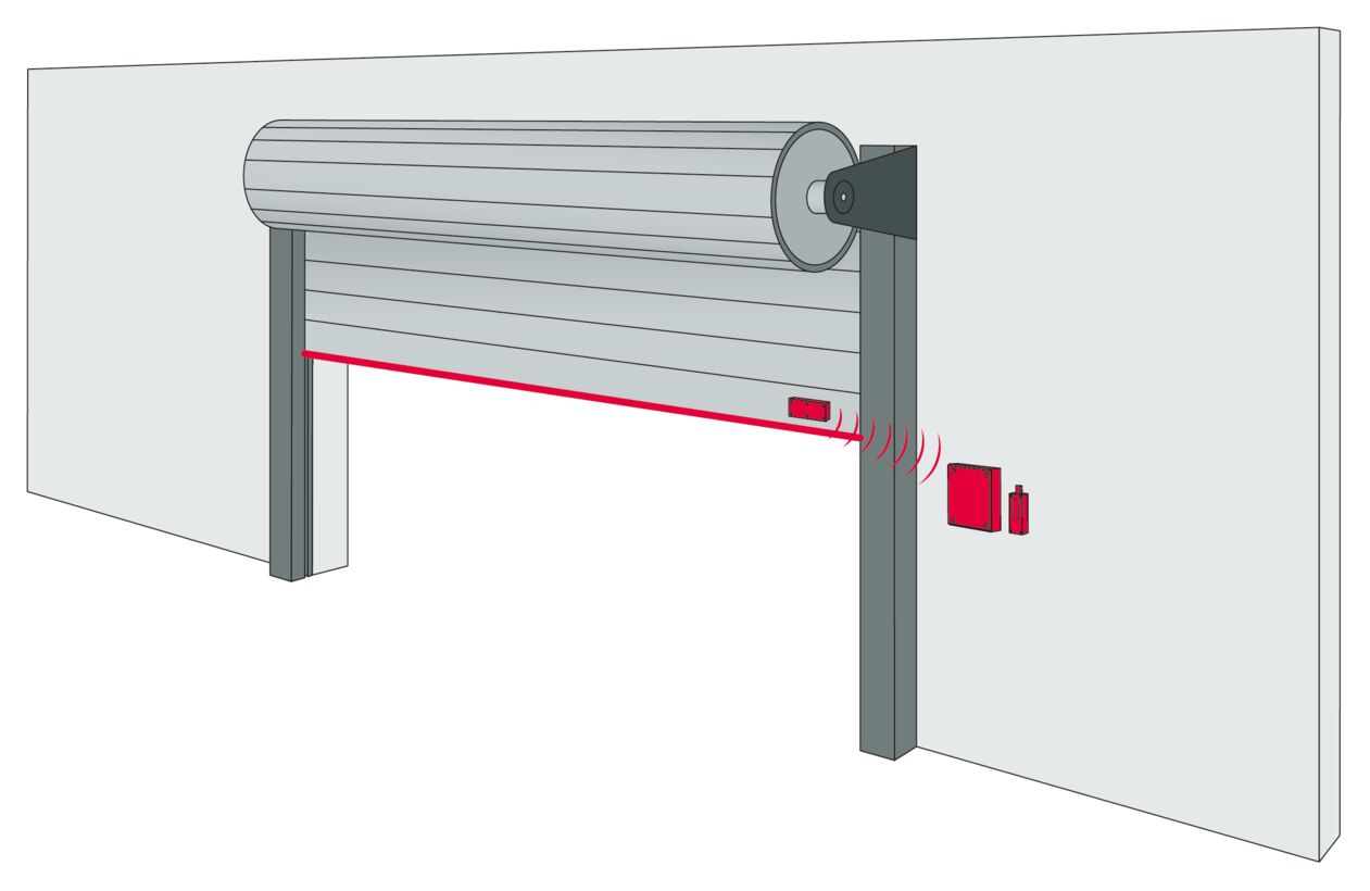 Illustration Rolltor Funk